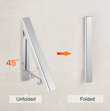 Load image into Gallery viewer, Wall Mount Clothes Hanger Drying Rack for Clothes
