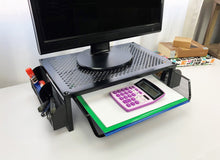 Load image into Gallery viewer, Metal Monitor Stand with Drawer
