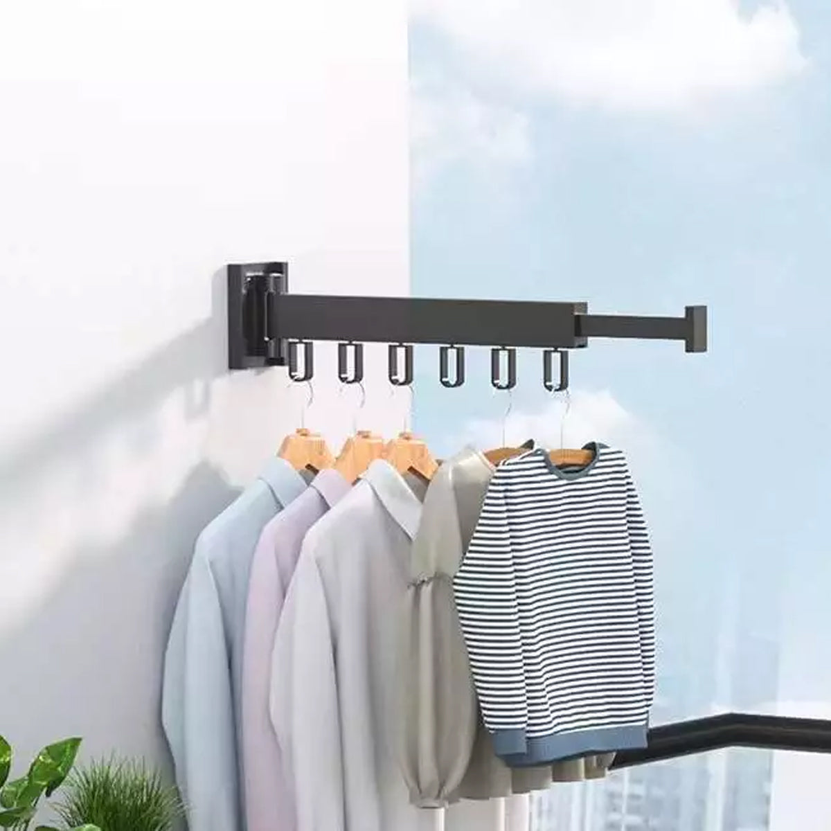 Extendable One Arm Clothes Drying Rack – X-Nrg Life