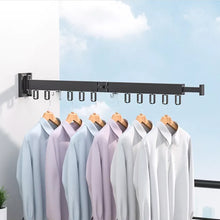Load image into Gallery viewer, Extendable Two Arm Clothes Drying Rack

