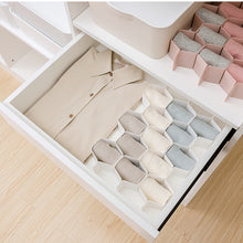 Load image into Gallery viewer, Honeycomb Drawer Organizer in White
