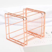 Load image into Gallery viewer, Pencil/Makeup brush Holder- Rose Gold
