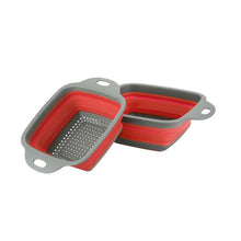 Load image into Gallery viewer, colander strainer red
