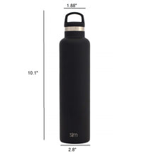 Load image into Gallery viewer, Simple Modern-Ascent water bottle black 24oz
