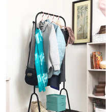 Load image into Gallery viewer, Clothes rack in black
