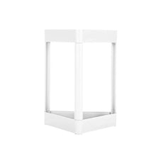 Load image into Gallery viewer, Corner Two Shelf Rack White
