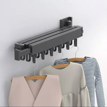 Load image into Gallery viewer, Extendable Three Arm Clothes Drying Rack
