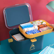 Load image into Gallery viewer, First Aid Storage Box Large Blue
