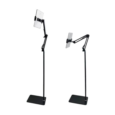 Floor Stand Foldable Arm Tablet and Phone Holder