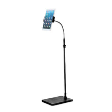 Load image into Gallery viewer, Floor Stand Goose Neck Tablet and Phone Holder
