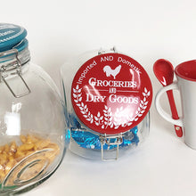 Load image into Gallery viewer, General Store Glass Jar 3pc Set
