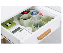 Load image into Gallery viewer, Honeycomb Drawer Organizer-Green
