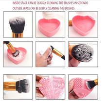 Load image into Gallery viewer, Makeup Brush Cleaning Tool in PINK (2pk)

