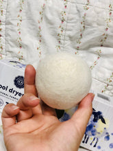 Load image into Gallery viewer, Woolzies Wool Dryer Balls 3XL in White
