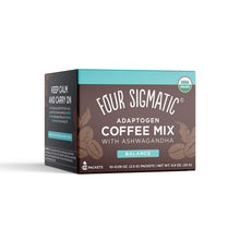 Load image into Gallery viewer, Four sigmatic instant adaptogen coffee mix with ashwagandha 10 packets
