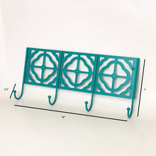 Load image into Gallery viewer, Liberty Teal Four Hook Rail
