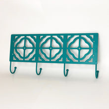Load image into Gallery viewer, Liberty Teal Four Hook Rail
