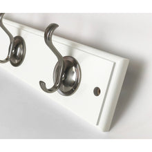 Load image into Gallery viewer, Liberty White Hook Rail Coat Rack
