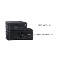 Load image into Gallery viewer, Makeup Organizer Travel Case Small Black
