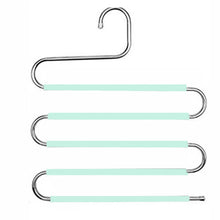 Load image into Gallery viewer, Pants skirt and scarf hanger mint green
