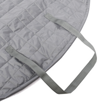 Load image into Gallery viewer, Quilted Toy Play Mat Grey
