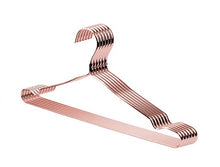 Load image into Gallery viewer, Aluminum Alloy Anti Slip Clothes Hanger Rose Gold
