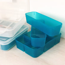 Load image into Gallery viewer, Sterilite Divided Organizer Case 2pc Set

