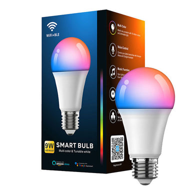 Smart Color Changing Light Bulbs with Wi-Fi Capability