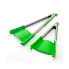 Load image into Gallery viewer, 2-in-1 Spatula Tong 2pc
