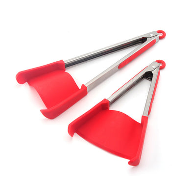 2-in-1 Spatula Tong 2pc