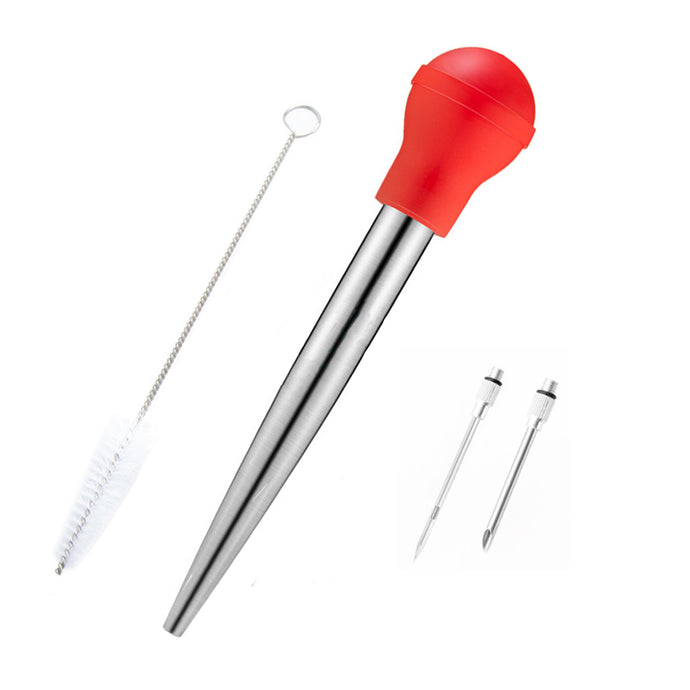 Turkey Baster with Injectors and Brush