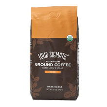 Load image into Gallery viewer, Four sigmatic mushroom ground coffee with lion&#39;s mane 
