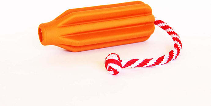 SP large rocket pop tug toy and retrieving toy-orange