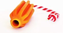 Load image into Gallery viewer, SP large rocket pop tug toy and retrieving toy-orange
